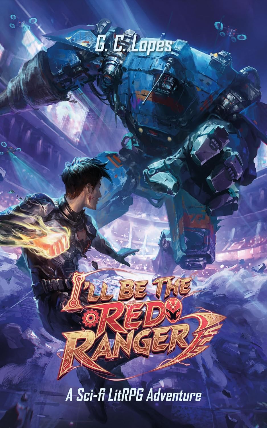 I'll Be The Red Ranger book cover by G. C. Lopes